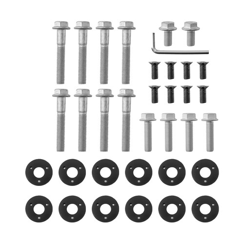 Aluminum roof rack - aluminum, side